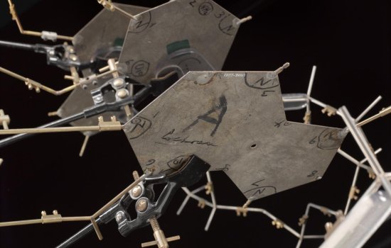 Crick and Watson’s DNA molecular model, 1953